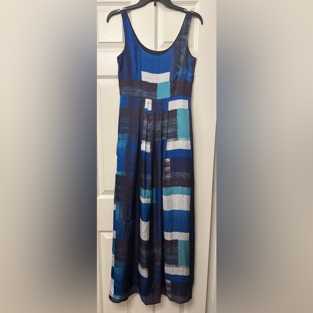 NWT Ann Taylor color block maxi Dress size 0